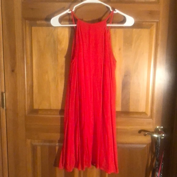 Red Casual Dress - Picture 2 of 2